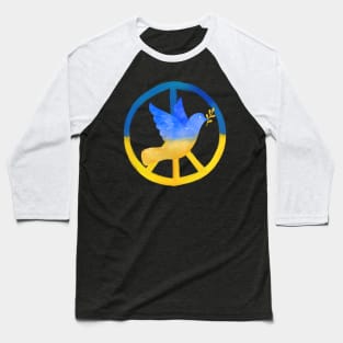 Peace in Ukraine Baseball T-Shirt